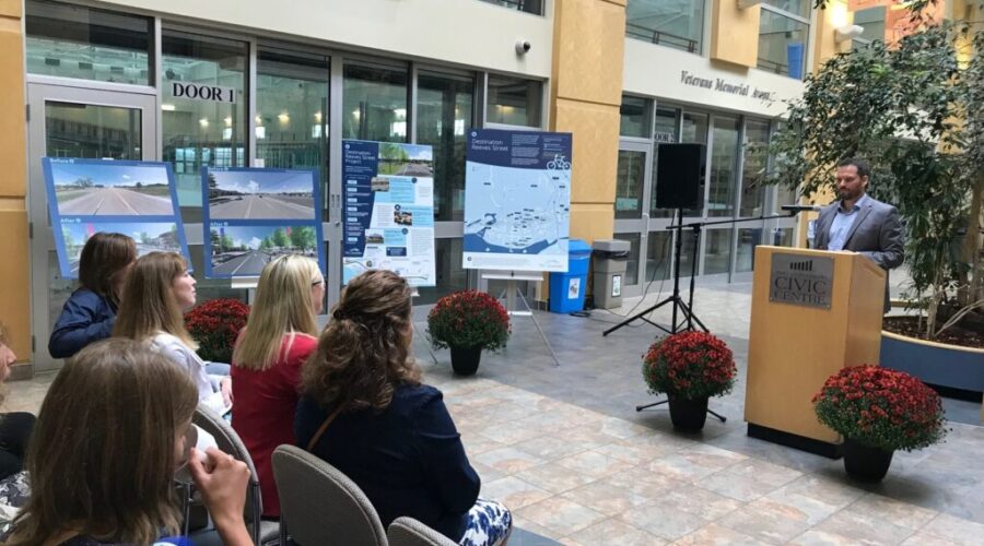 Provincial money for active transportation added to Destination Reeves Street