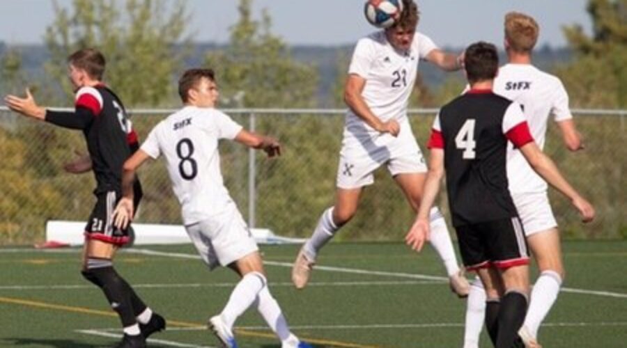 AUS soccer results (from Fredericton Sunday)