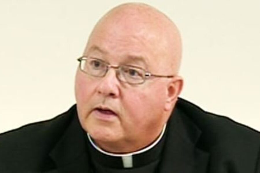 Diocese officials host farewell for Bishop Brian Dunn