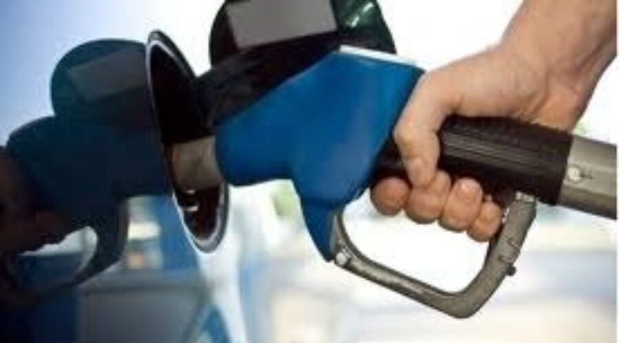 Pump prices down less than a cent