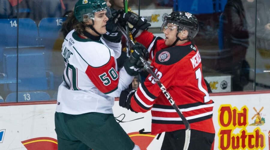 Quebec Major Junior Hockey League results (from Drummondville Wednesday)