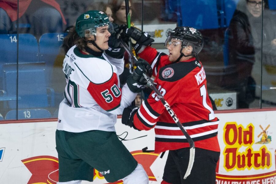 Quebec Major Junior Hockey League results (from Drummondville Wednesday)