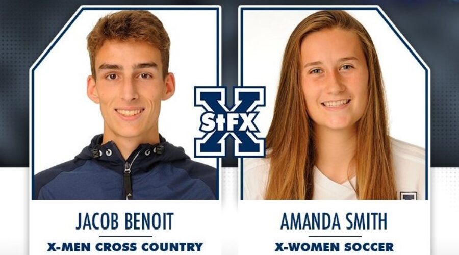 Runner, soccer player take home weekly StFX awards
