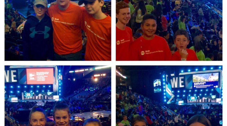 Local students take part in WE Day celebrations