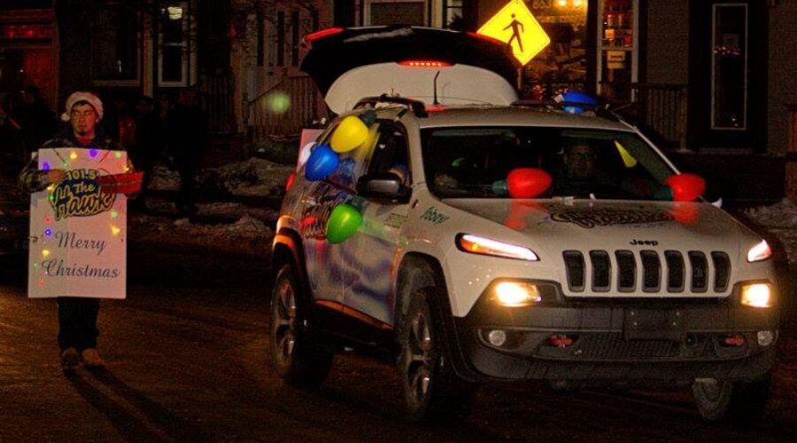 Parade closes streets in Antigonish