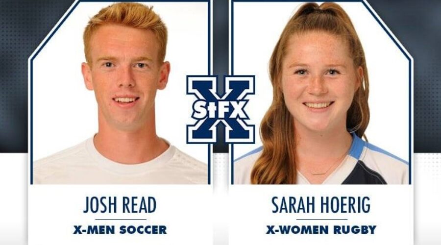 Soccer, rugby players earned weekly StFX honours