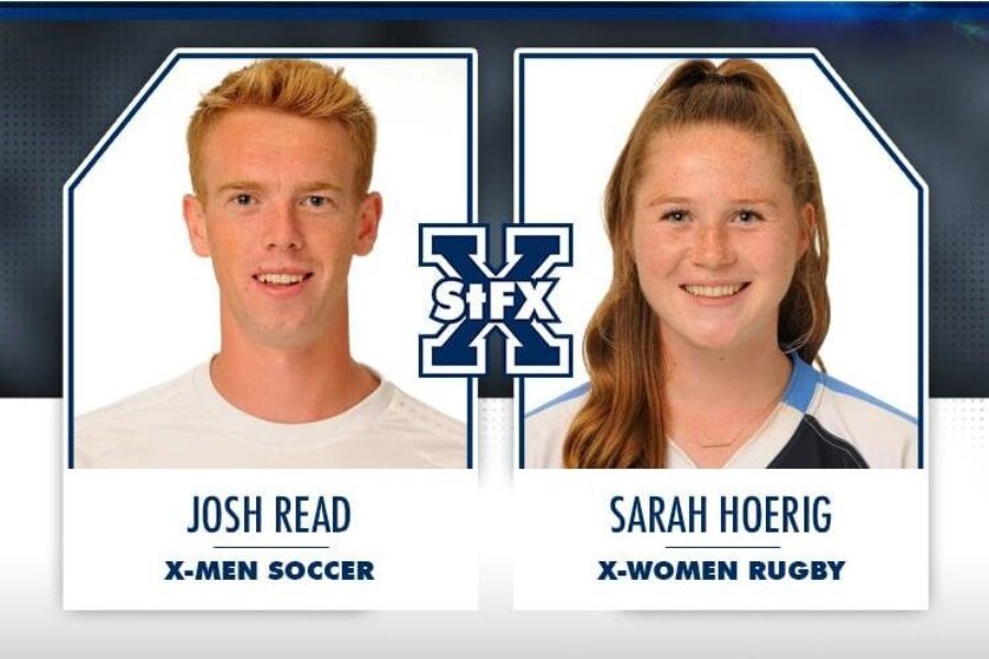 Soccer, rugby players earned weekly StFX honours