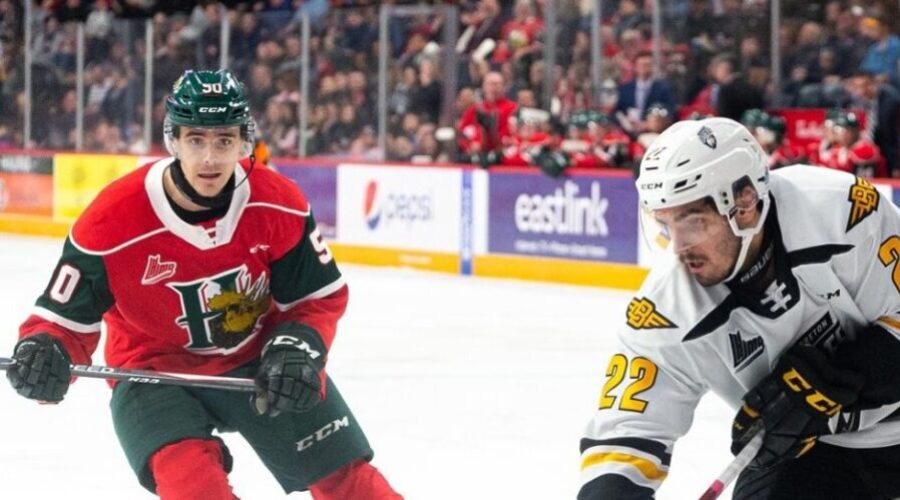 Quebec Major Junior Hockey League results (from Halifax Friday)