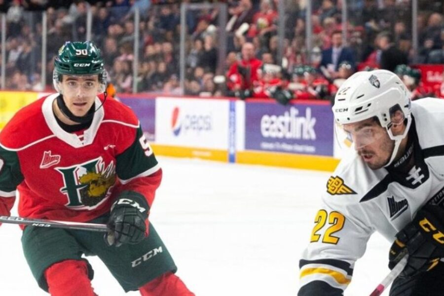 Quebec Major Junior Hockey League results (from Halifax Friday)