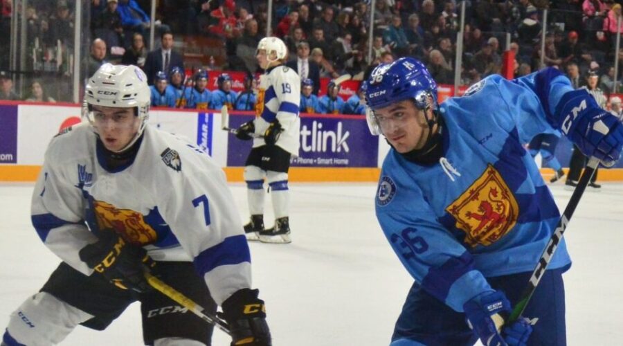 Quebec Major Junior Hockey League results (from Halifax Saturday)