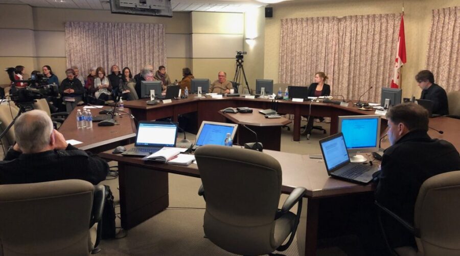 Heated discussion follows food bank donations