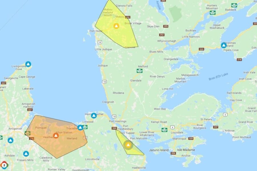 Power out, school at Dalbrae , East Antigonish and Pomquet cancelled