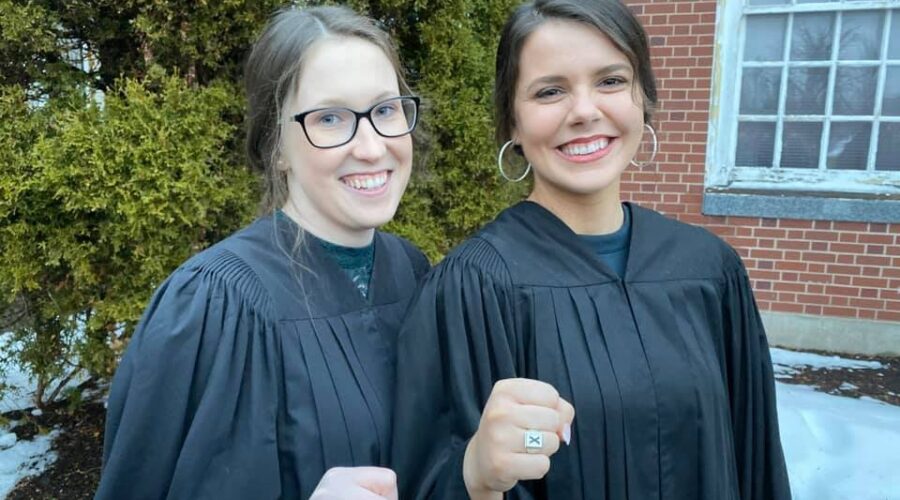 StFX officials present X-Rings