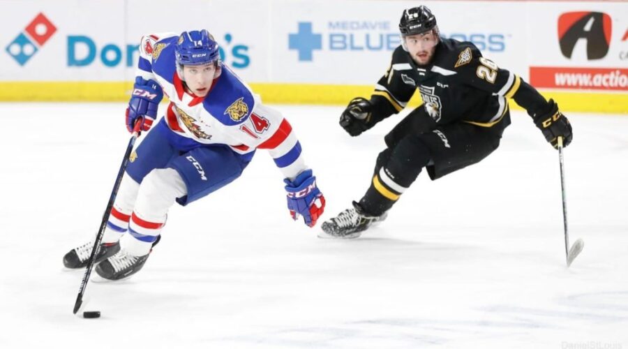 Quebec Major Junior Hockey League results (from Moncton Sunday)