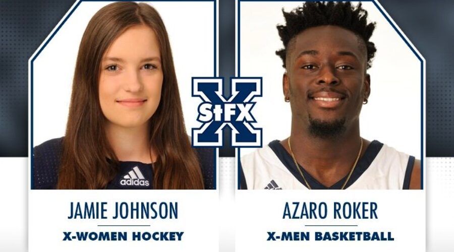 Basketball forward, hockey goalie earn weekly StFX awards
