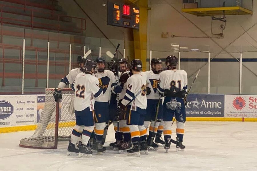 Cape Breton West High School Hockey League playoff results (from Louisdale Tuesday)