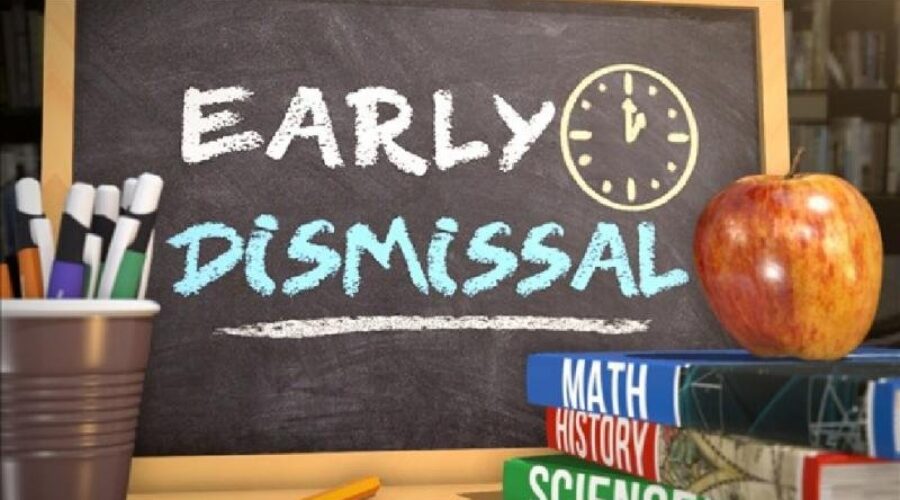 Schools sending students home at noon