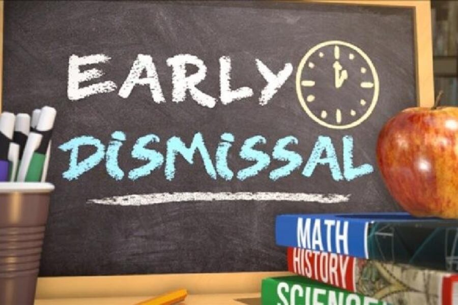 Schools sending students home at noon