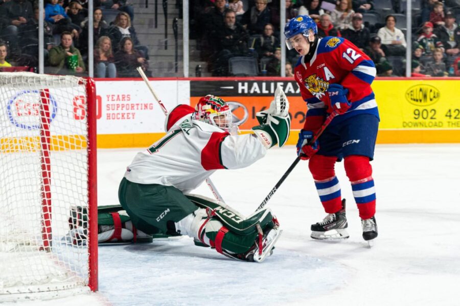 Quebec Major Junior Hockey League results (from Halifax Sunday)