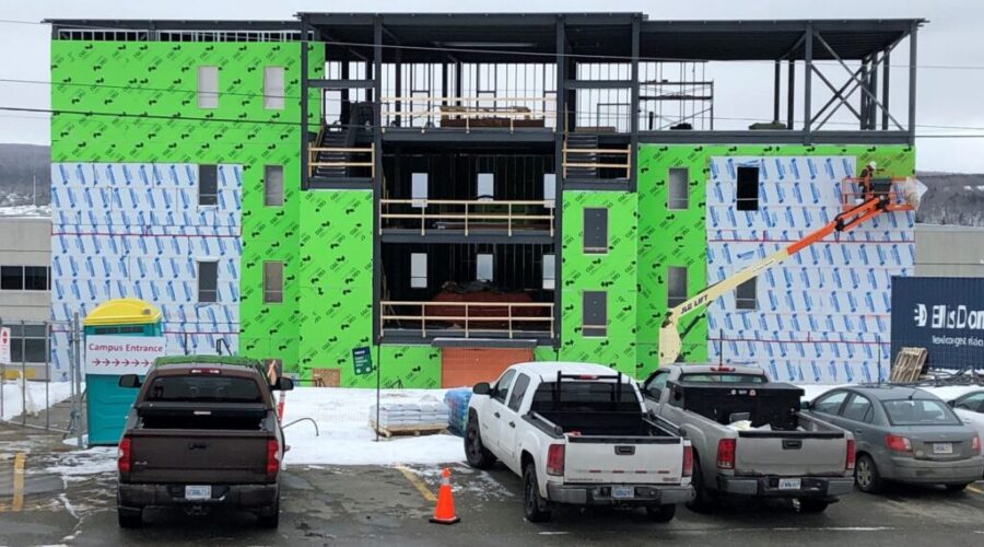 Principal says new residence coming along well, despite delays
