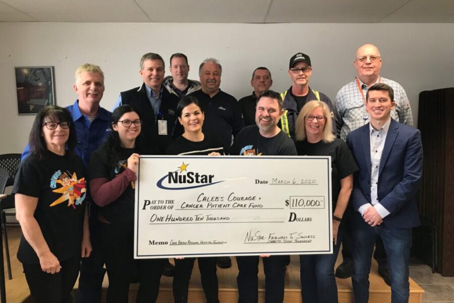 Charities receive donation from local business