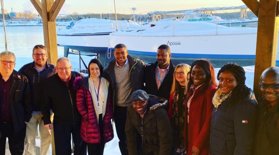 Town officials host doctors