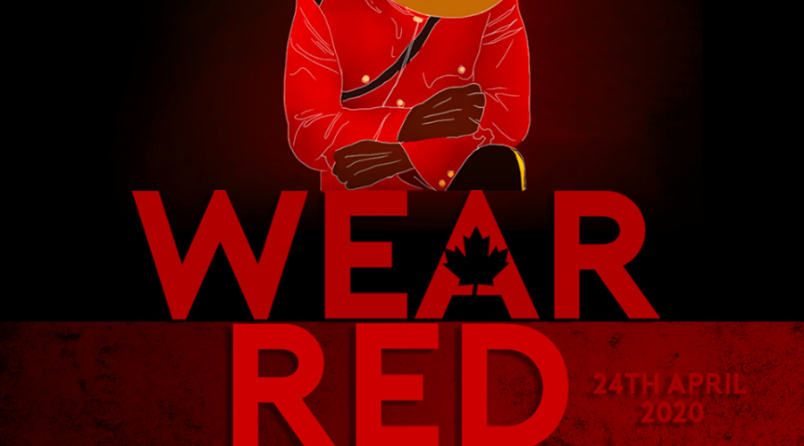 Wear red to honour victims
