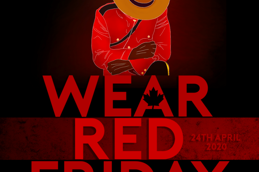 Wear red to honour victims