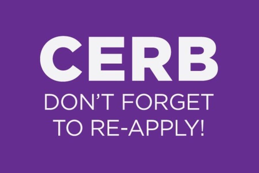 You need to re-apply for the Canada Emergency Response Benefit + expanded eligibility details