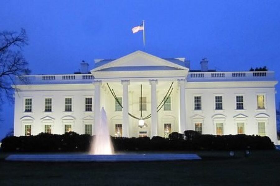 Protesters Gather Outside White House