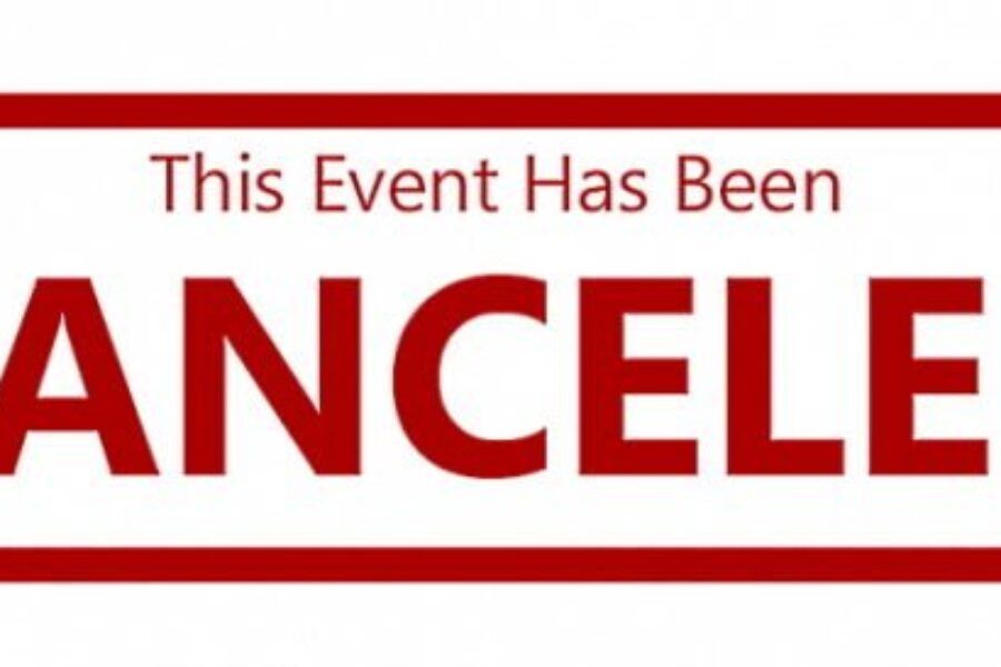 Summer 2020 Cancelled Events