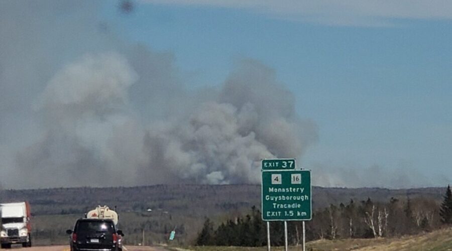 Update: Crews return to scene of Frankville forest fire