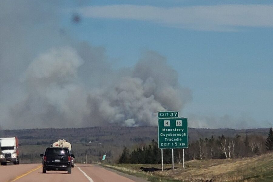 Update: Crews return to scene of Frankville forest fire