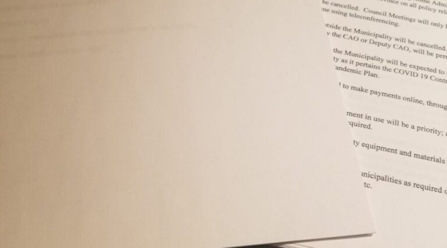 MODG officials prepare to re-open municipal office