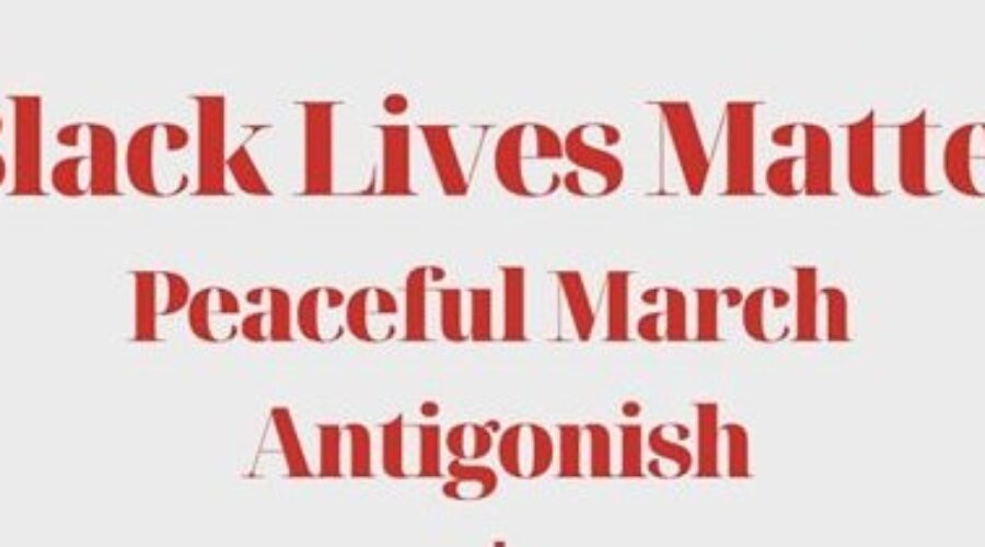 Black Lives Matter march being held in Antigonish