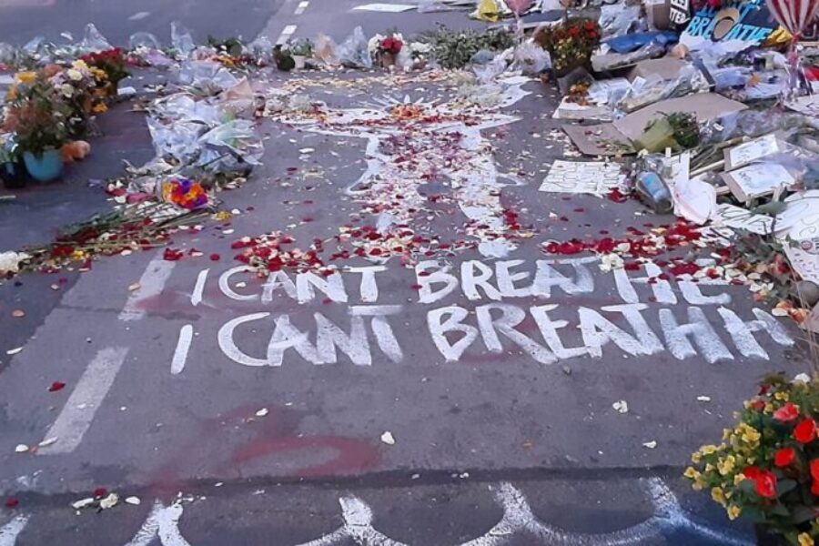 Reporter Sees His Riot Filled Street On TV