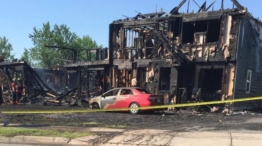 Antigonish condo building destroyed by fire