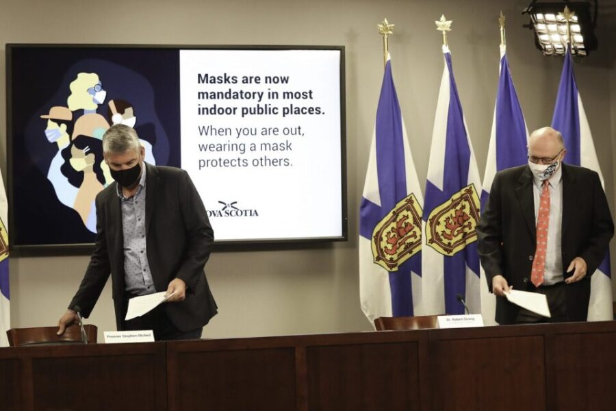 Two new cases as mandatory indoor mask rules take effect