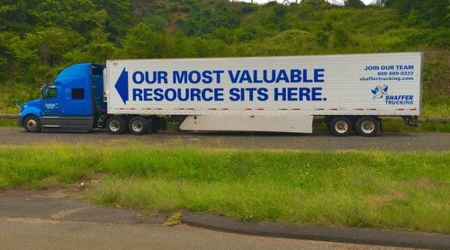 Large delivery trucks becoming a problem