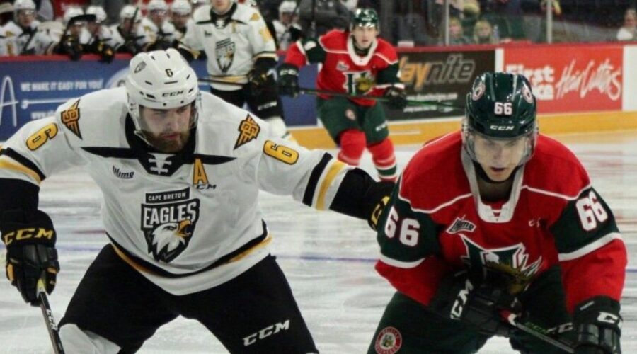 Quebec Major Junior Hockey League results (from Halifax Saturday)