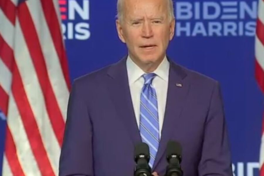 Biden confident of election win