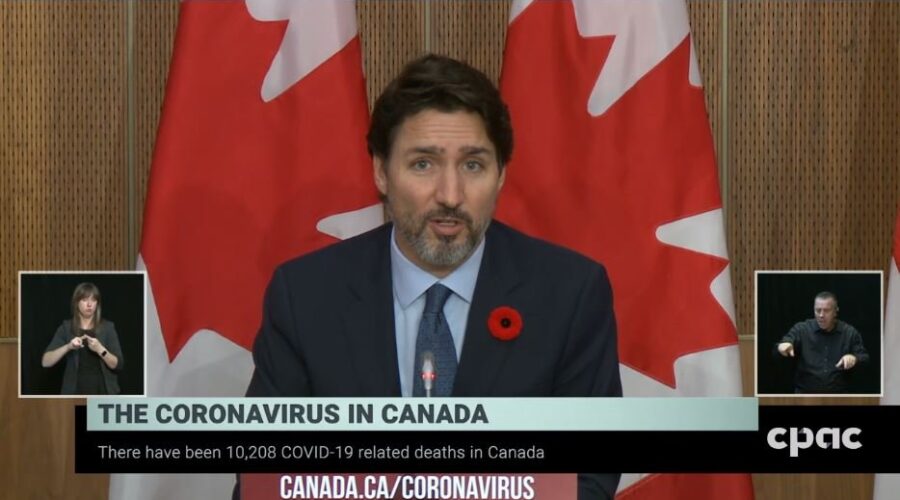 Trudeau opines on a pandemic Christmas