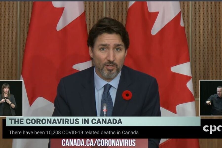 Trudeau opines on a pandemic Christmas