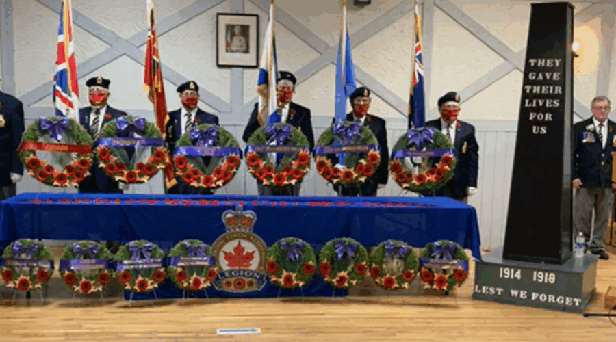 COVID-19 makes for different Remembrance Day
