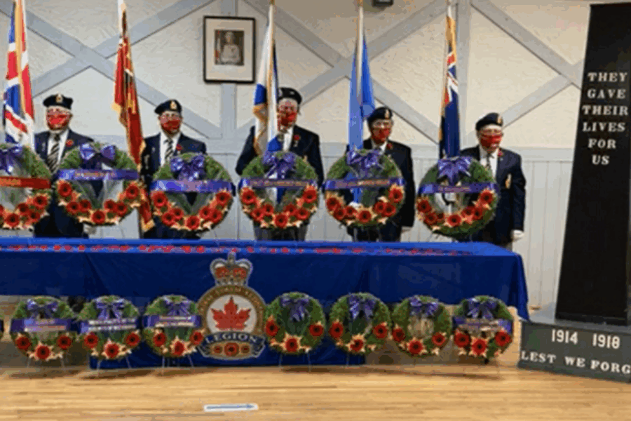 COVID-19 makes for different Remembrance Day