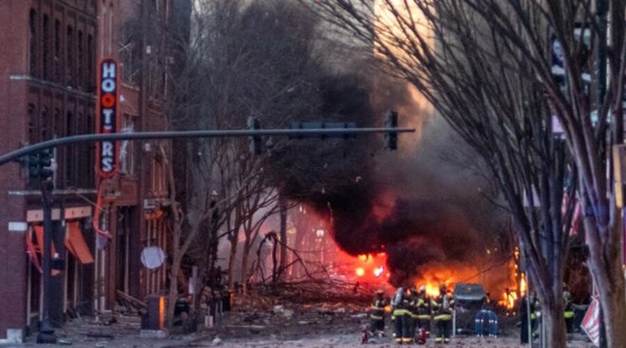 Music City rocked by explosion