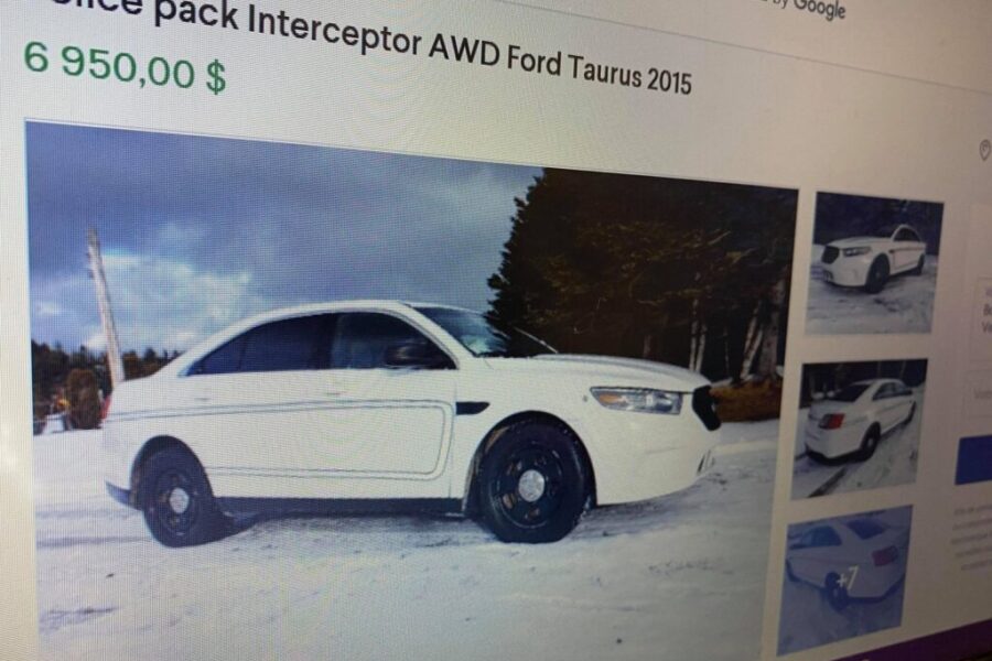Federal officials end decommissioned police vehicle sales