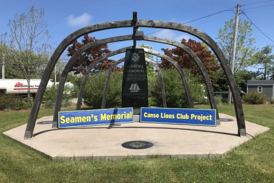 Work wraps up at Canso Seamen’s Memorial