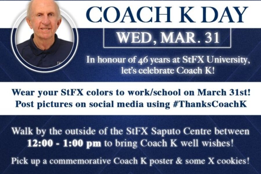 #ScottieOAndGreg talk with Coach Steve Konchalski about his career and retirement from St. FX
