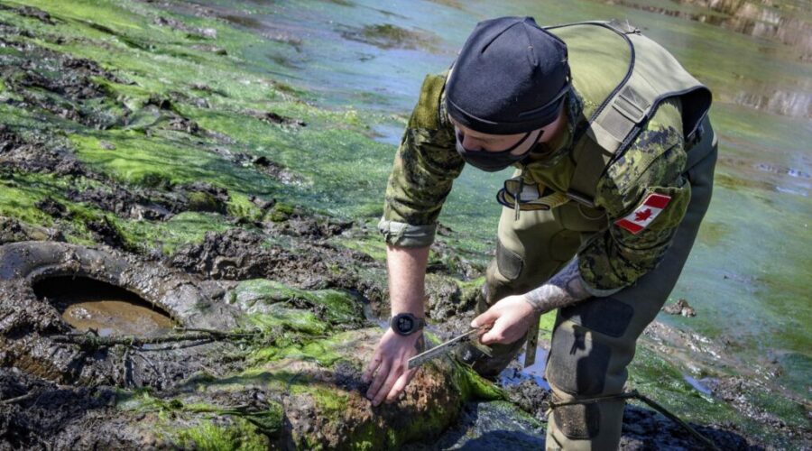 WWII air bomb found outside Yarmouth